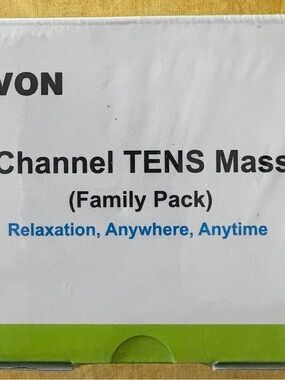 Channel TENS Massager (Family Pack) - White and Blue